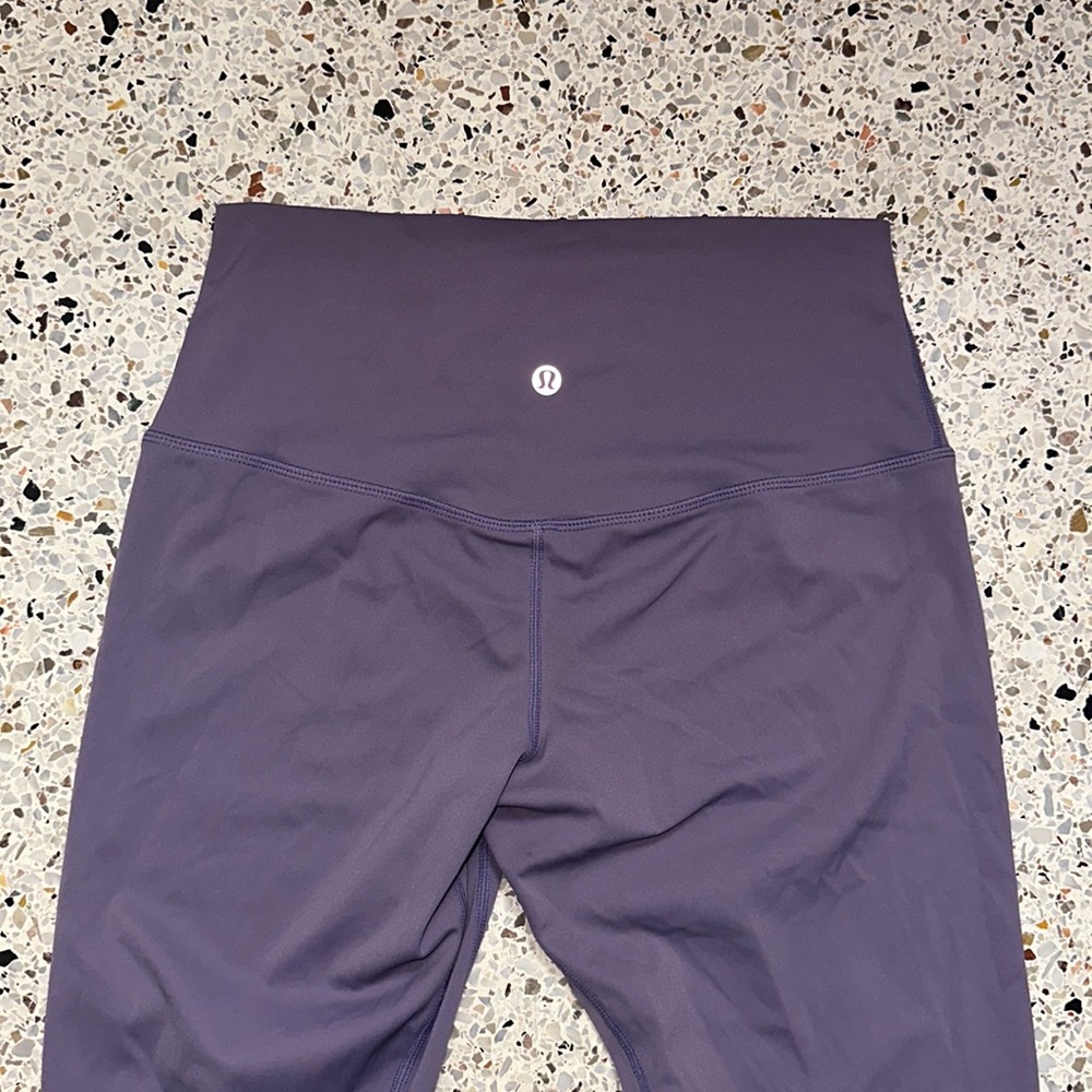 Lululemon align high rise lavender purple leggings 8